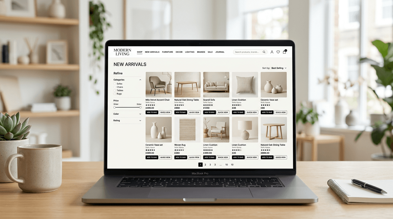 E-commerce Experience for Retail Brand — Online Store